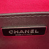 シャネル CHANEL スターチェーンショルダー AS4579 ピンク ブラック金具 サテン レディース ショルダーバッグ