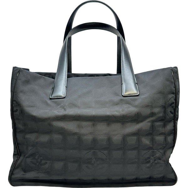 シャネル CHANEL ニュートラベルライントートMM A15991 ブラック