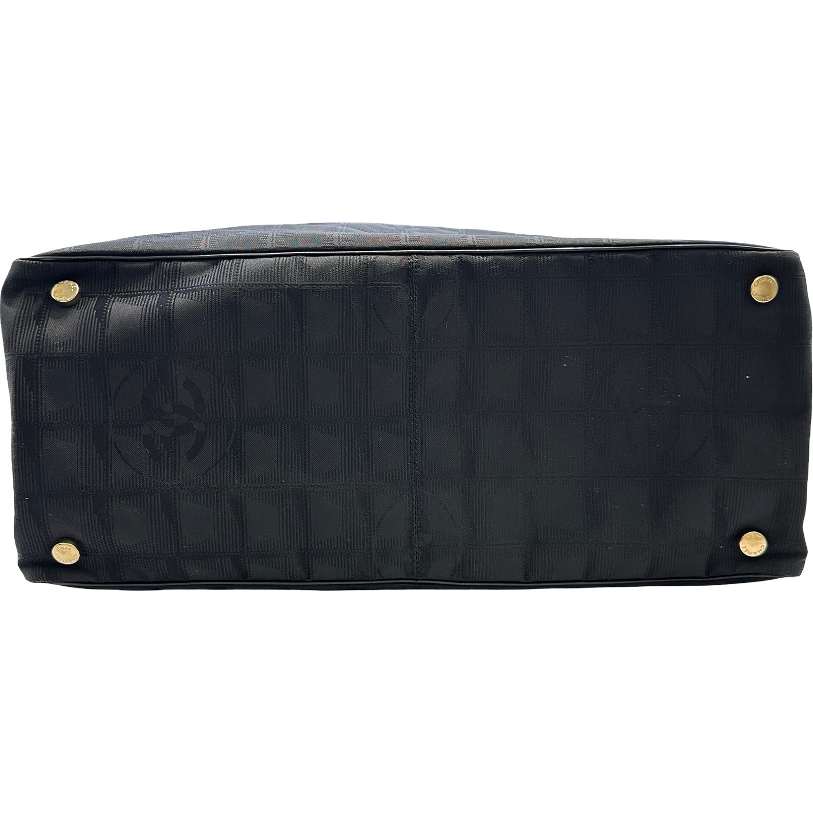 シャネル CHANEL ニュートラベルライントートMM A15991 ブラック