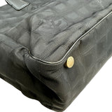 シャネル CHANEL ニュートラベルライントートMM A15991 ブラック ナイロンジャガード レディース トートバッグ