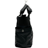 シャネル CHANEL パリビアリッツトートGM A34210 11番台 ブラック シルバー金具 コーティングキャンパス レディース トートバッグ