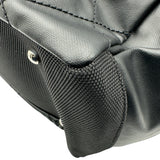 シャネル CHANEL パリビアリッツトートGM A34210 11番台 ブラック シルバー金具 コーティングキャンパス レディース トートバッグ