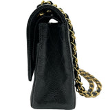 シャネル CHANEL マトラッセ25 A01112 6番台 ブラック ゴールド金具 キャビア レディース ショルダーバッグ