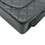 シャネル CHANEL マトラッセ25 A01112 6番台 ブラック ゴールド金具 キャビア レディース ショルダーバッグ