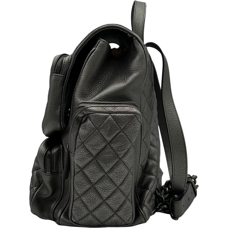 シャネル CHANEL マトラッセリュック 22番台 シルバー シルバー金具