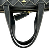 シャネル CHANEL ワイルドステッチトート A14693 7番台 ブラック ゴールド金具 カーフ レディース トートバッグ