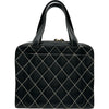 シャネル CHANEL ワイルドステッチトート A14693 7番台 ブラック ゴールド金具 カーフ レディース トートバッグ
