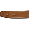 エルメス HERMES Hベルト 85cm □H刻印 ブラック/ゴールド シルバー金具 トリヨン レディース ベルト