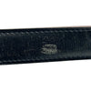 エルメス HERMES Hベルト 85cm □H刻印 ブラック/ゴールド シルバー金具 トリヨン レディース ベルト