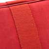 エルメス HERMES ヴァルパライソPM □J刻印 レッド シルバー金具 トワル レディース ハンドバッグ