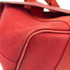 エルメス HERMES ヴァルパライソPM □J刻印 レッド シルバー金具 トワル レディース ハンドバッグ