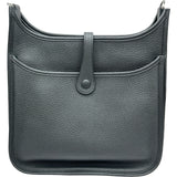 エルメス HERMES エブリン3 PM K刻 ブラック シルバー金具 トリヨン レディース ショルダーバッグ