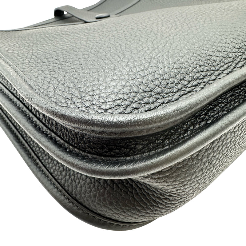 エルメス HERMES エブリン3 PM K刻 ブラック シルバー金具 トリヨン