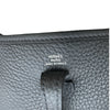エルメス HERMES エヴリン TPM W刻印 ブラック×シルバー金具 トリヨン レディース ショルダーバッグ