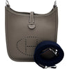 エルメス HERMES エヴリン TPM K刻印 エトゥープ×シルバー金具 トリヨン レディース ショルダーバッグ