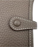 エルメス HERMES エヴリン TPM K刻印 エトゥープ×シルバー金具 トリヨン レディース ショルダーバッグ