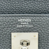エルメス HERMES ケリー28 内縫い A刻印 ブラック シルバー金具 トゴ レディース ハンドバッグ