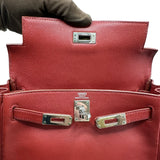 エルメス HERMES ケリーアドPM □D刻印 ルージュアッシュ シルバー金具 ガリバー レディース リュック・デイパック