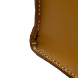 エルメス HERMES ドラッグ37 □D刻印 ナチュラル シルバー金具 ヴォーバレニア レディース ハンドバッグ