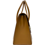 エルメス HERMES ドラッグ37 □D刻印 ナチュラル シルバー金具 ヴォーバレニア レディース ハンドバッグ