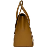 エルメス HERMES ドラッグ37 □D刻印 ナチュラル シルバー金具 ヴォーバレニア レディース ハンドバッグ