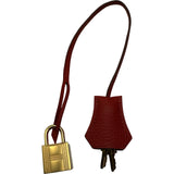 エルメス HERMES バーキン35 T刻 ヴァーミリオン ゴールド金具 トゴ レディース ハンドバッグ