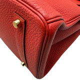 エルメス HERMES バーキン35 T刻 ヴァーミリオン ゴールド金具 トゴ レディース ハンドバッグ