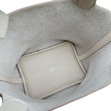エルメス HERMES ピコタンロックPM A刻（2017年製） クレ シルバー金具 トリヨンクレマンス レディース ハンドバッグ
