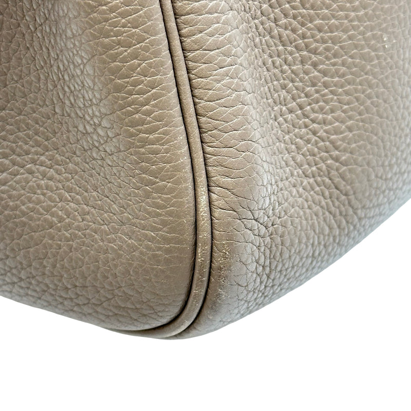 エルメス HERMES リンディ30 □K刻印 エトゥープ ゴールド金具