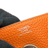 エルメス HERMES リンディ30 T刻印 オレンジポピー/シルバー金具 トリヨン レディース ショルダーバッグ