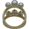 タサキ TASAKI デインジャーリング ゴールド 750 パール ジュエリー