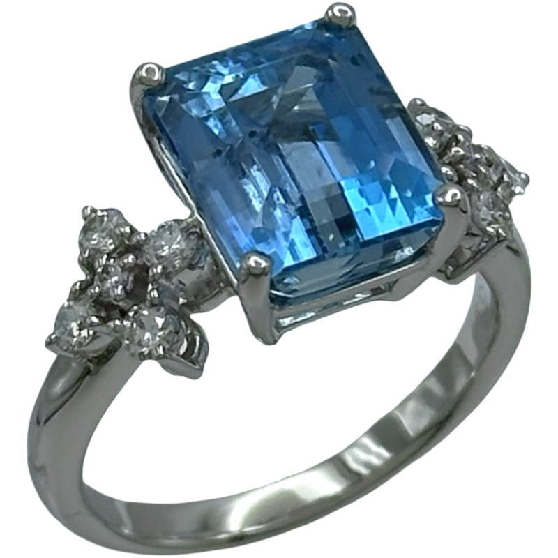 タサキ TASAKI リング プラチナ Pt900 アクアマリン ジュエリー | 中古