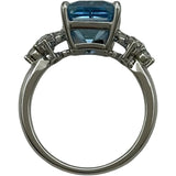タサキ TASAKI リング プラチナ Pt900 アクアマリン ジュエリー