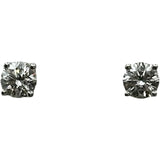 ブルガリ BVLGARI ピアス ホワイトゴールド Au750 ダイヤモンド ジュエリー