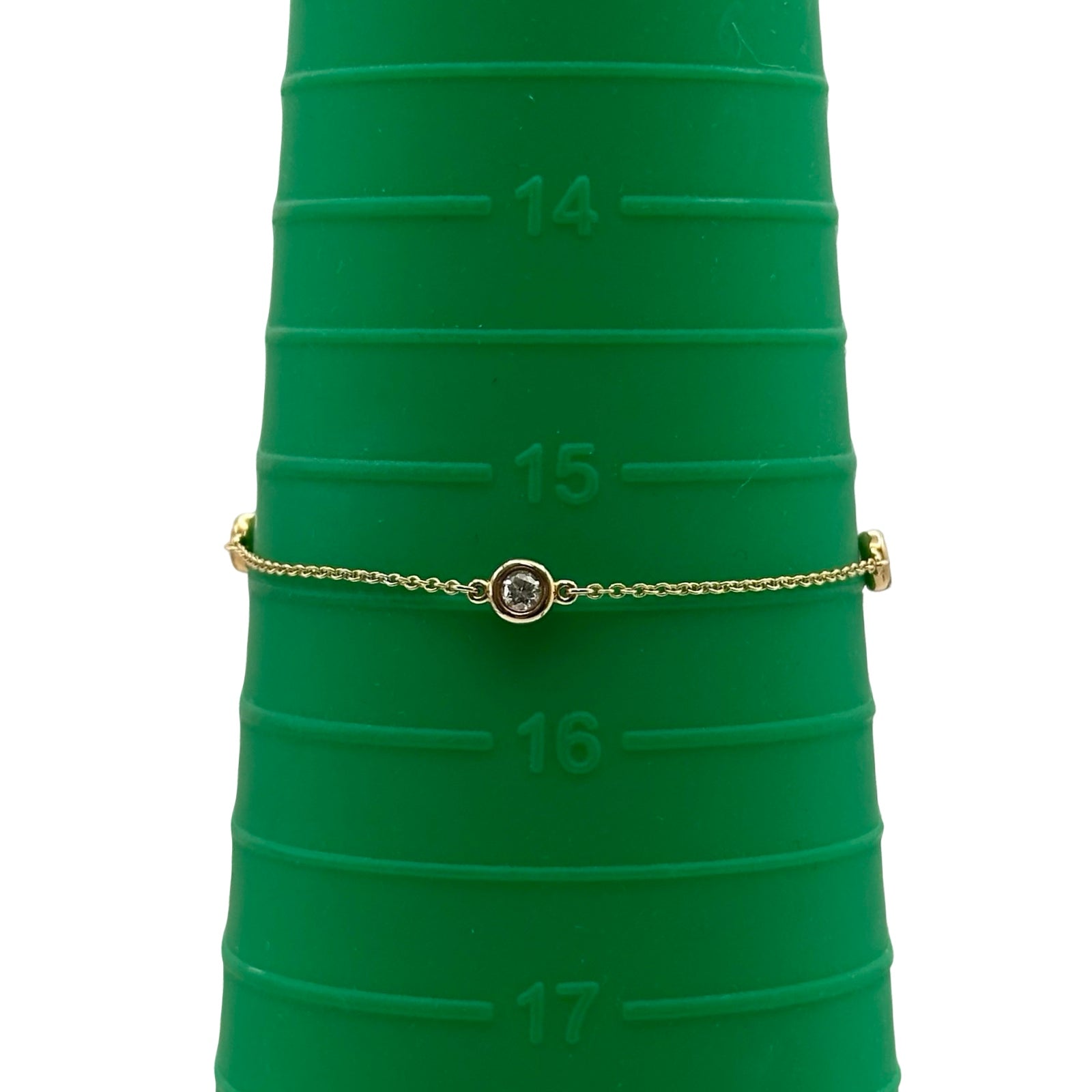 ティファニー TIFFANY＆CO バイザヤードブレスレット ピンクゴールド