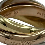 カルティエ Cartier トリニティリングLM ゴールド/ピンクゴールド/ホワイトゴールド Au750 ジュエリー