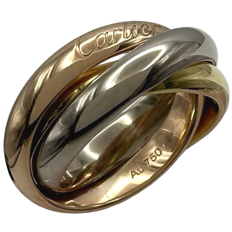 カルティエ Cartier トリニティリングLM ゴールド/ピンクゴールド