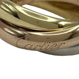 カルティエ Cartier トリニティリングLM ゴールド/ピンクゴールド/ホワイトゴールド Au750 ジュエリー