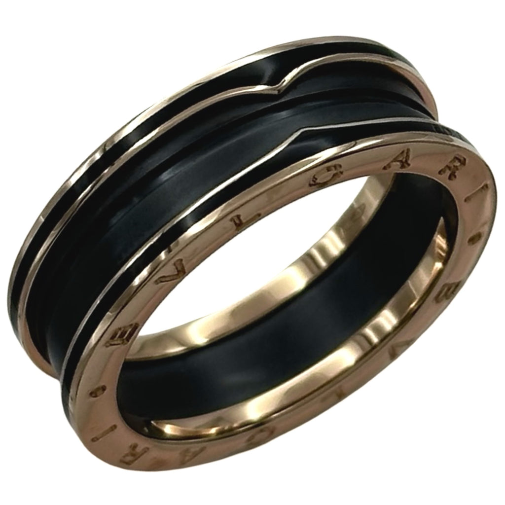 ブルガリ BVLGARI ビーゼロワンリング ピンクゴールド Au750