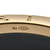 ブルガリ BVLGARI ビーゼロワンリング ピンクゴールド Au750/セラミック メンズ リング・指輪