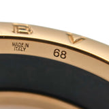 ブルガリ BVLGARI ビーゼロワンリング ピンクゴールド Au750/セラミック メンズ リング・指輪