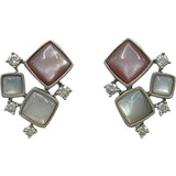 タサキ TASAKI ピアス ホワイトゴールド 750 マザーオブパール ダイヤモンド ジュエリー
