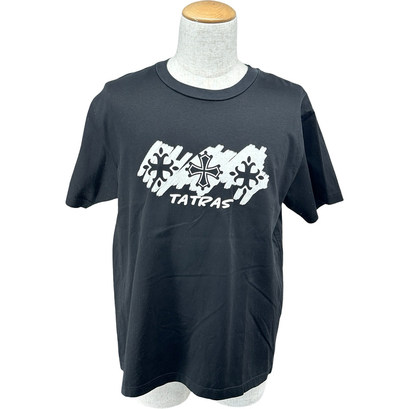 タトラス TATRAS ロゴプリントTシャツ MTAT24S8260 ブラック コットン