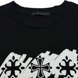 タトラス TATRAS ロゴプリントTシャツ MTAT24S8260 ブラック コットン メンズ 半袖Ｔシャツ