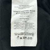 タトラス TATRAS ロゴプリントTシャツ MTAT24S8260 ブラック コットン メンズ 半袖Ｔシャツ
