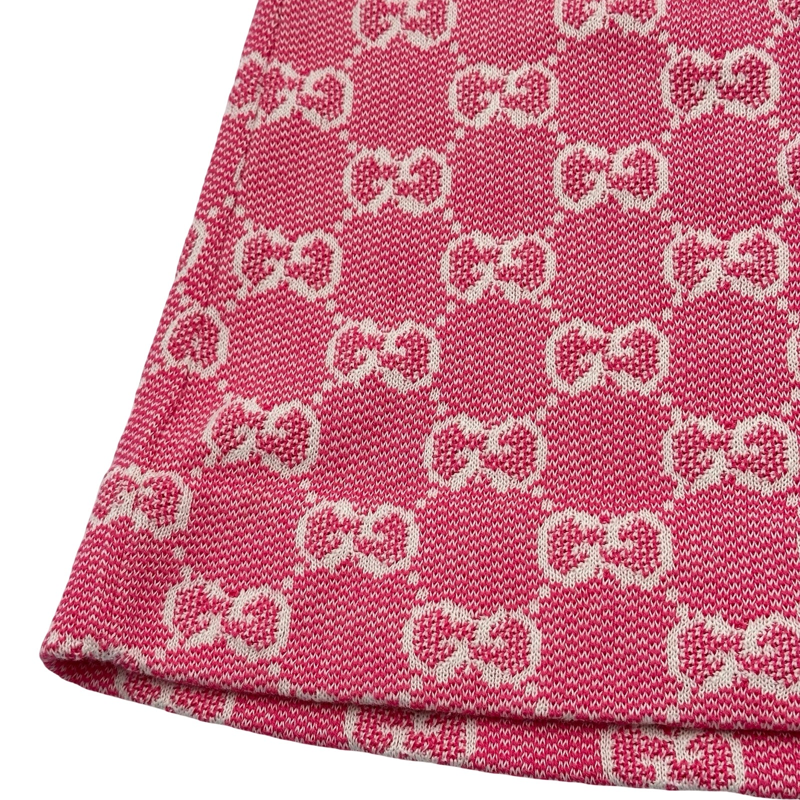 グッチ GUCCI GG総柄ニットワンピース 629464 ピンク ウール/コットン