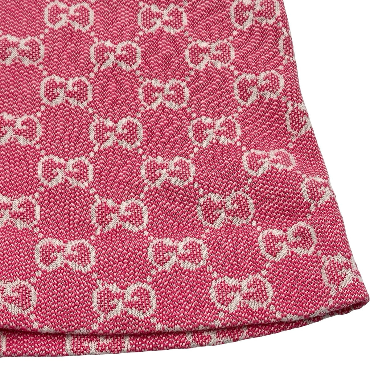 グッチ GUCCI GG総柄ニットワンピース 629464 ピンク ウール/コットン