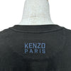 ケンゾー KENZO KENZO Happy Tiger ロゴ 刺繍Tシャツ FF55TS5274SG SS/H ブラック コットン メンズ 半袖Ｔシャツ