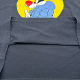 モンクレール MONCLER MONCLER X JW Anderson プリントTシャツ ネイビー コットン メンズ 半袖Ｔシャツ