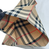 バーバリー BURBERRY チェック切替シャツ 8042716 ホワイト コットン レディース 半袖Ｔシャツ